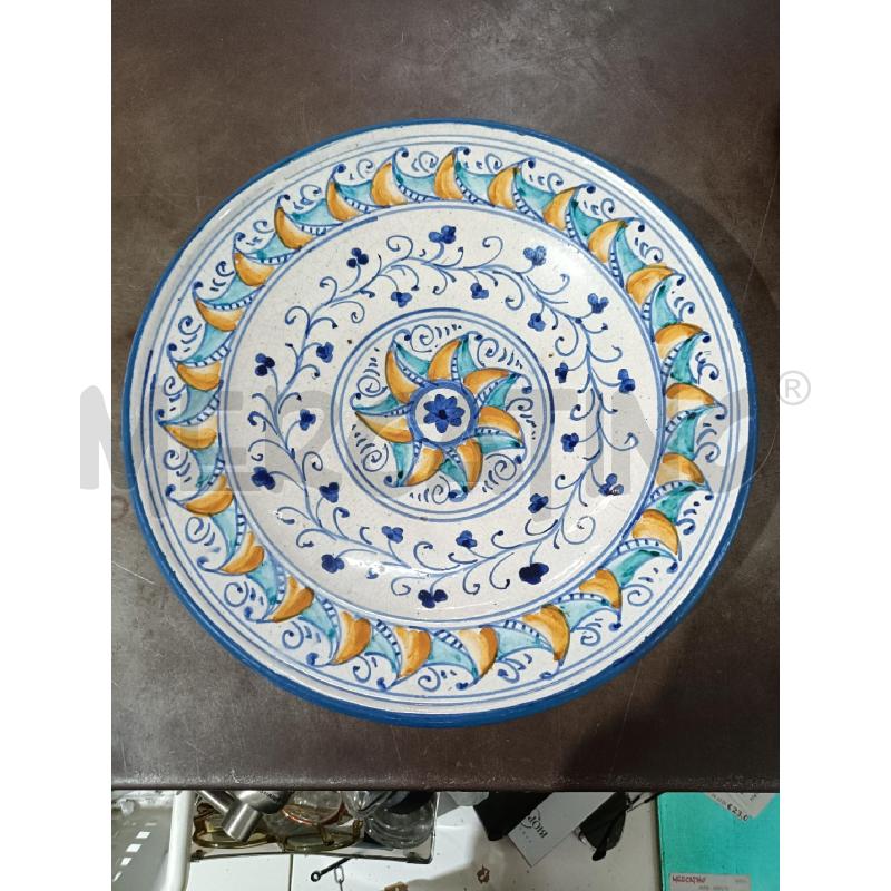 PIATTO CON VELE VERDI ARANCIO | Mercatino dell'Usato San  benedetto del tronto 1