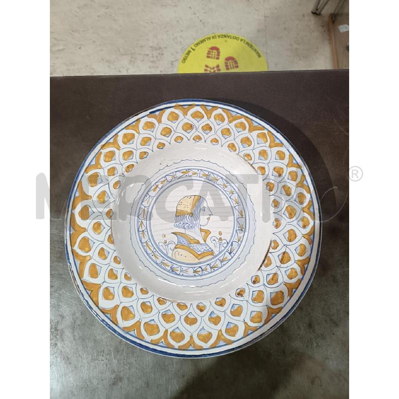 PIATTO L'ANTICA DERUTA VOLTO DONNA PROFILO | Mercatino dell'Usato San  benedetto del tronto 1