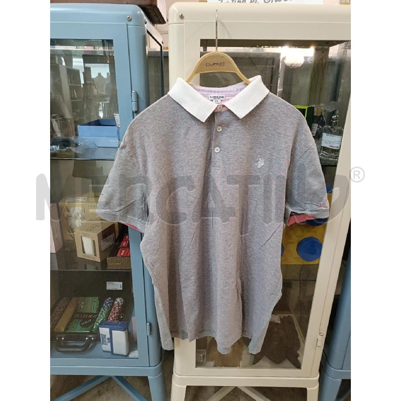 POLO UOMO GRIGIA POIS ROSA US POLO ASSN | Mercatino dell'Usato San  benedetto del tronto 1