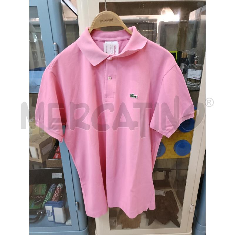 POLO UOMO ROSA LACOSTE | Mercatino dell'Usato San  benedetto del tronto 1
