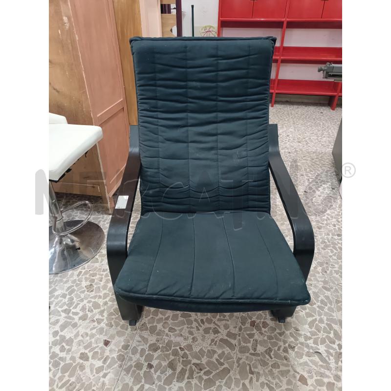 POLTRONA POANG IKEA NERA | Mercatino dell'Usato San  benedetto del tronto 1