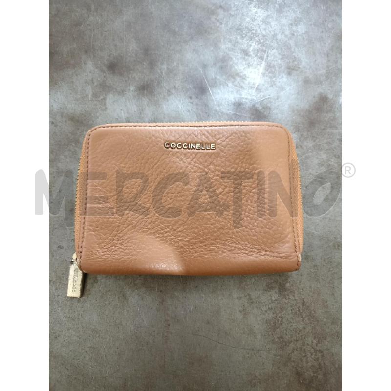 PORTA FOGLIO PELLE MARRONE COCCINELLE | Mercatino dell'Usato San  benedetto del tronto 1