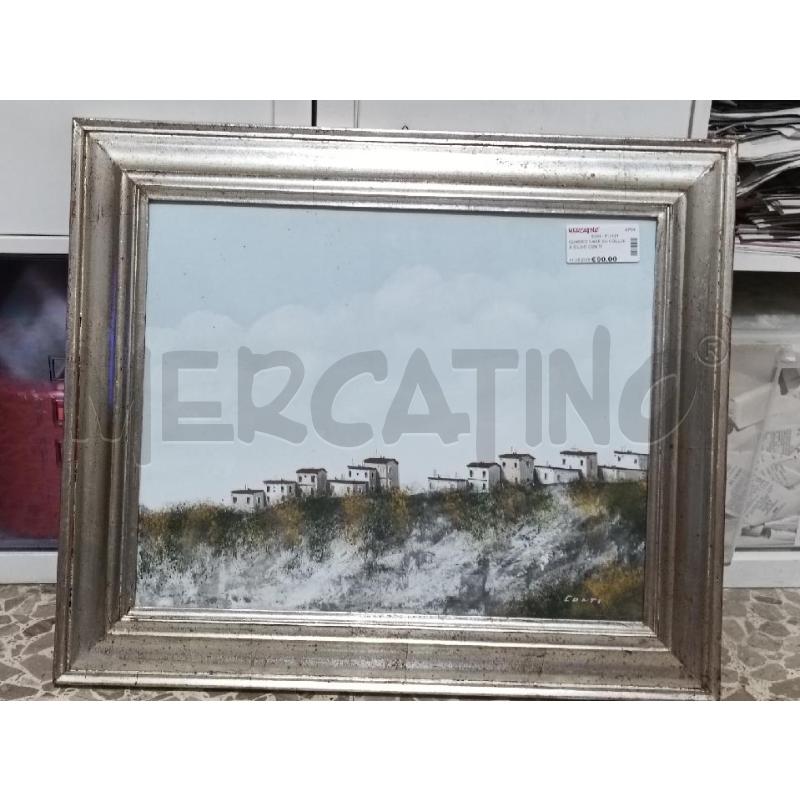 QUADRO CASE SU COLLINA SILVIO CONTI | Mercatino dell'Usato San  benedetto del tronto 1