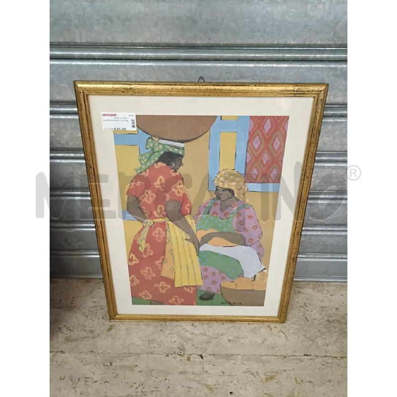QUADRO DONNE COLORE | Mercatino dell'Usato San  benedetto del tronto 1