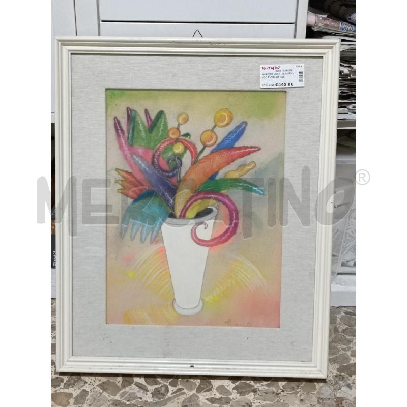 QUADRO LUCA ALINARI VASO FIORI SU TELA 30X40 | Mercatino dell'Usato San  benedetto del tronto 1