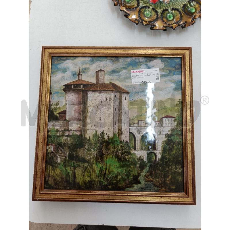 QUADRO MATTONELLA CERAMICA ASCOLI | Mercatino dell'Usato San  benedetto del tronto 1