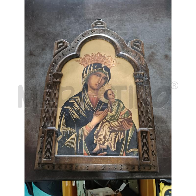 SACRA FAMIGLIA CON CORNICE IN LEGNO | Mercatino dell'Usato San  benedetto del tronto 1