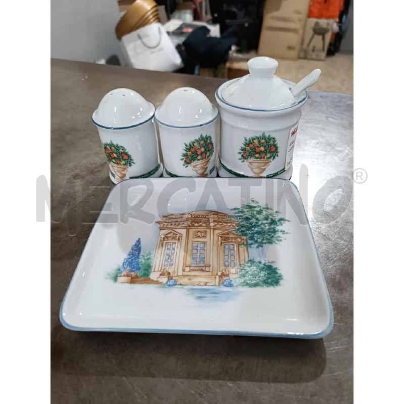 SALE E PEPE ZUCCHERO JARDIN ROYAL PORCELLANA FRANCESE | Mercatino dell'Usato San  benedetto del tronto 1
