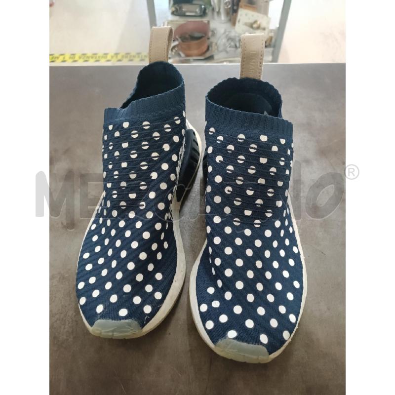 SCARPE DONNA ADIDAS BLU POIS BIANCHI BOOST | Mercatino dell'Usato San  benedetto del tronto 1