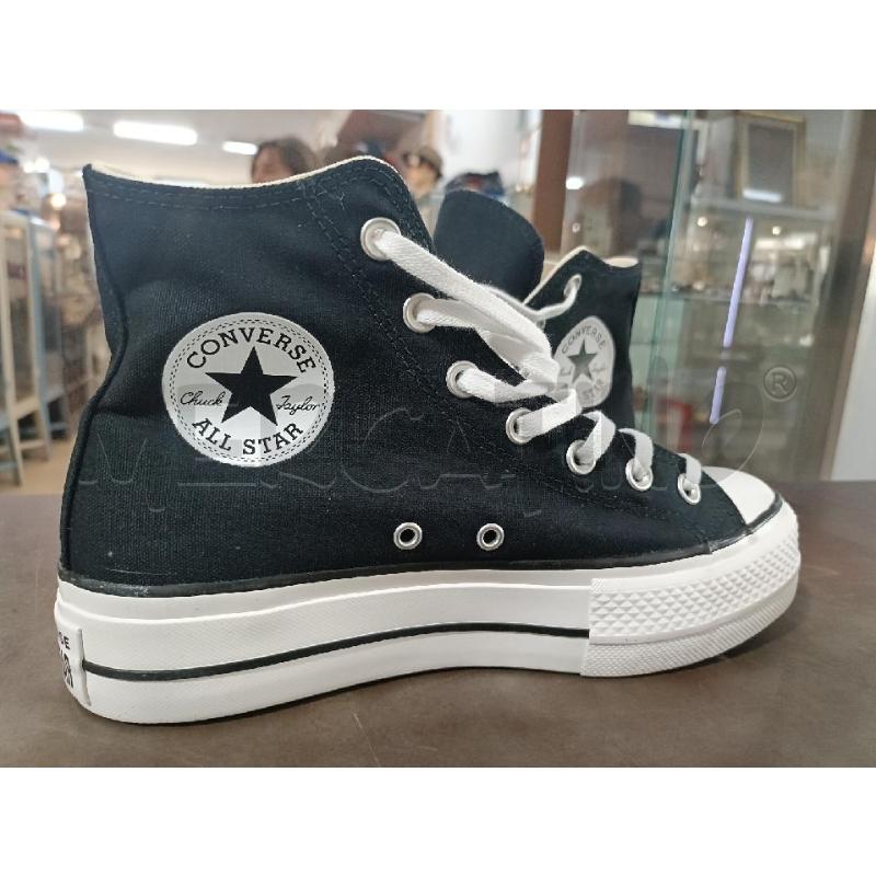 SCARPE DONNA CONVERSE ALL STAR NERE ZEPPA | Mercatino dell'Usato San  benedetto del tronto 3