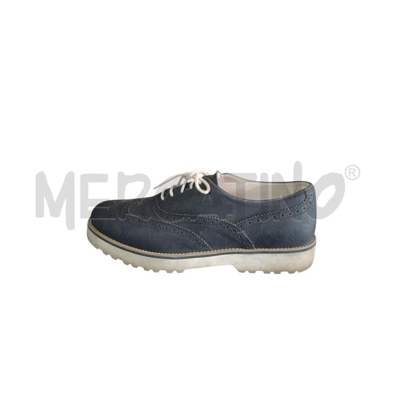 SCARPE DONNA DERBY BLU HOGAN  | Mercatino dell'Usato San  benedetto del tronto 1