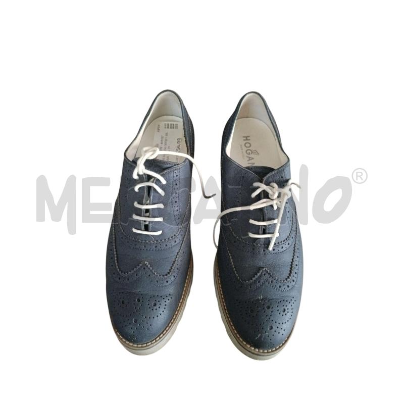 SCARPE DONNA DERBY BLU HOGAN  | Mercatino dell'Usato San  benedetto del tronto 2