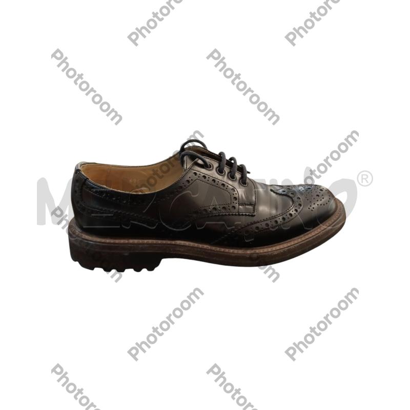 SCARPE DONNA DERBY PELLE NERA LANCIOTTI DE VERZI | Mercatino dell'Usato San  benedetto del tronto 1