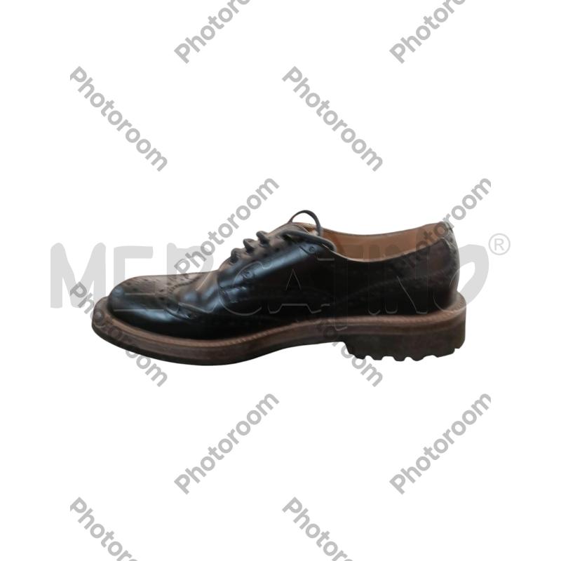 SCARPE DONNA DERBY PELLE NERA LANCIOTTI DE VERZI | Mercatino dell'Usato San  benedetto del tronto 2