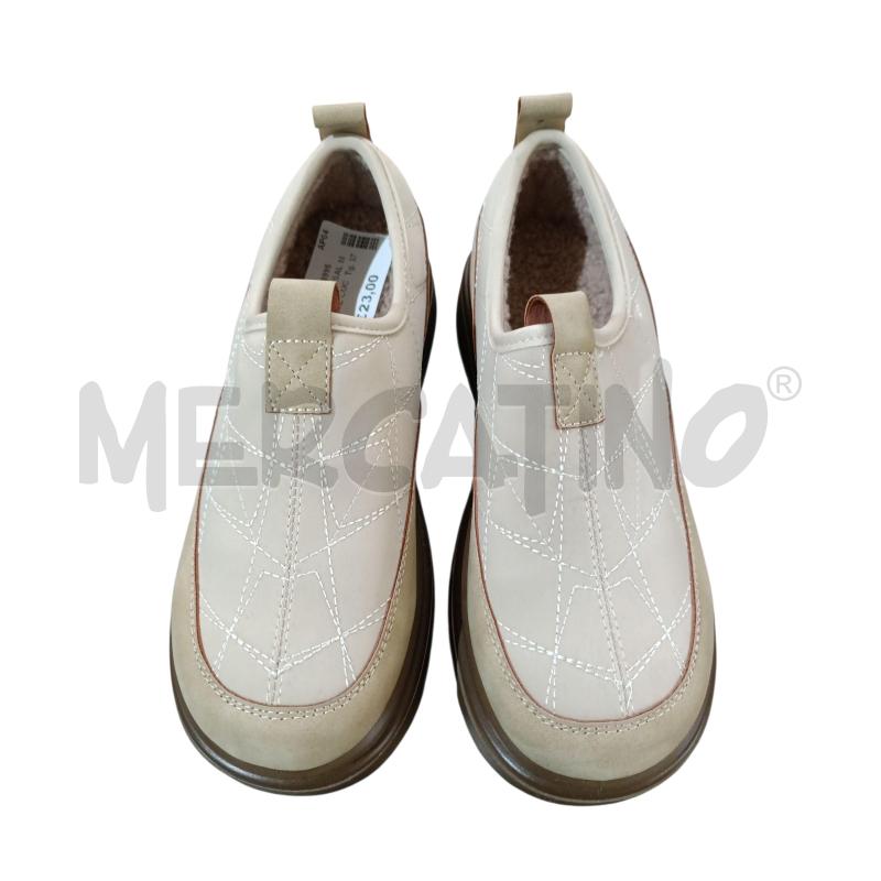 SCARPE DONNA FEISAL MARRONE BEIGE CUCITURE QUADRETTI | Mercatino dell'Usato San  benedetto del tronto 2