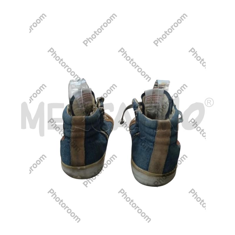 SCARPE DONNA GGDB SLIDE JEANS SCAMOSCIATO MARRONE ROSSO | Mercatino dell'Usato San  benedetto del tronto 4