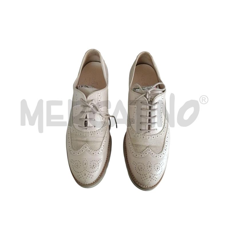 SCARPE DONNA HOGAN DERBY BEIGE | Mercatino dell'Usato San  benedetto del tronto 2