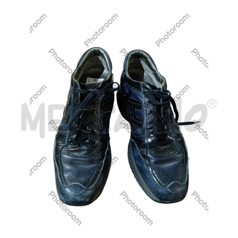 SCARPE DONNA HOGAN INTERACTIVE BLU  | Mercatino dell'Usato San  benedetto del tronto 1