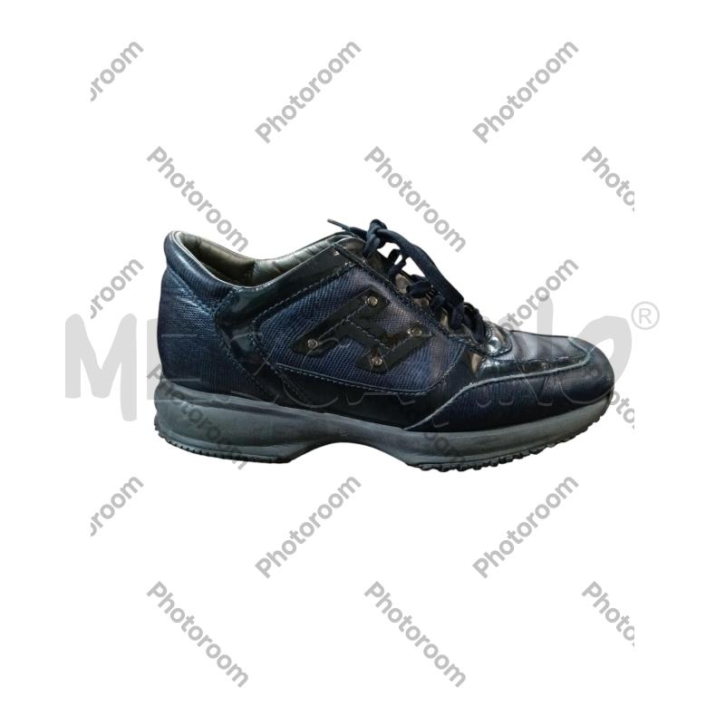 SCARPE DONNA HOGAN INTERACTIVE BLU  | Mercatino dell'Usato San  benedetto del tronto 2