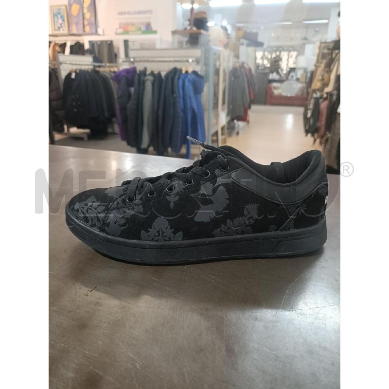 SCARPE DONNA NERE FIORI DESIGUAL | Mercatino dell'Usato San  benedetto del tronto 2