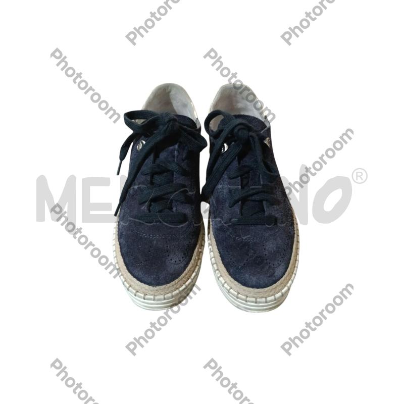 SCARPE DONNA SCAMOSCIATE BLU CORDA HOGAN | Mercatino dell'Usato San  benedetto del tronto 3