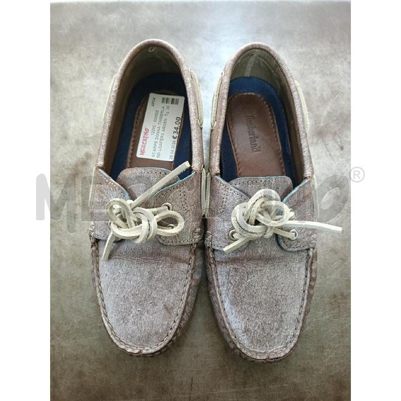SCARPE DONNA TIMBERLAND LOAFERS ARGENTATI | Mercatino dell'Usato San  benedetto del tronto 1