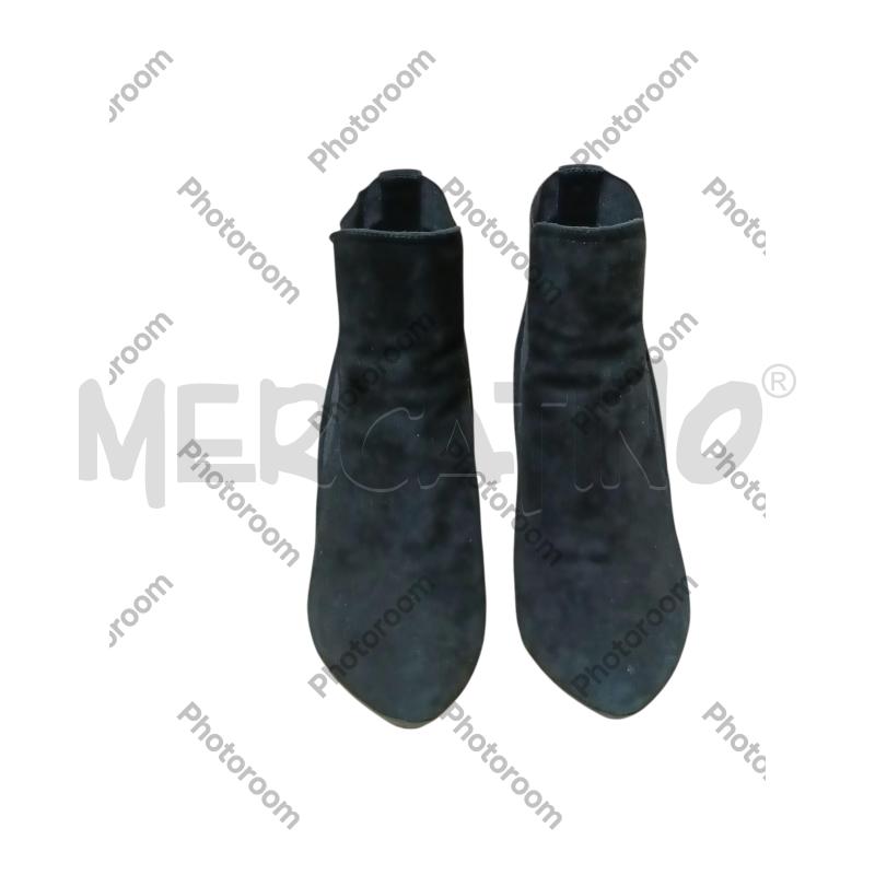 SCARPE DONNA TRONCHETTO NERO VELLUTO LARA MANNI | Mercatino dell'Usato San  benedetto del tronto 2