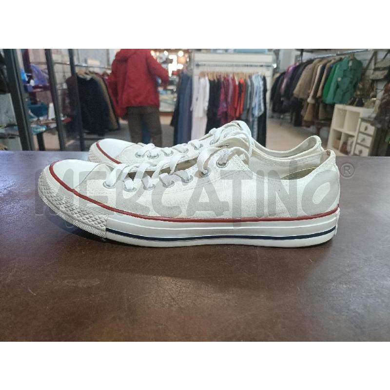 SCARPE UOMO BIANCHE CONVERSE ALL STAR BASSE BIANCHE | Mercatino dell'Usato San  benedetto del tronto 2