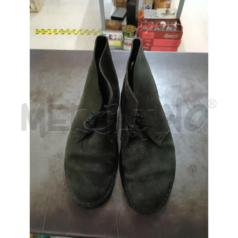 SCARPE UOMO CLARKS VERDE SCURO | Mercatino dell'Usato San  benedetto del tronto 1