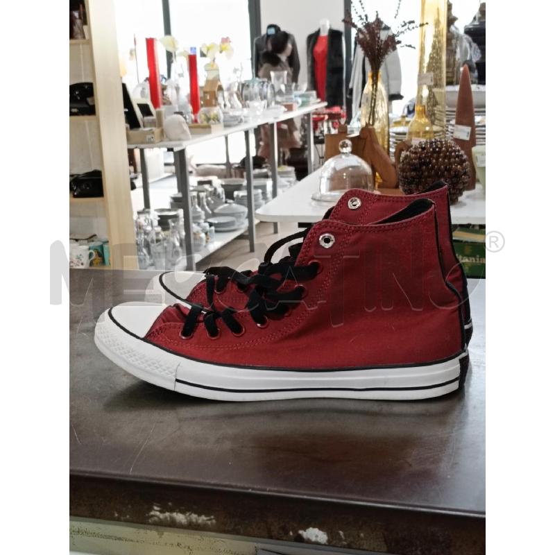 SCARPE UOMO CONVERSE ALL STAR ROSSO NERO | Mercatino dell'Usato San  benedetto del tronto 2