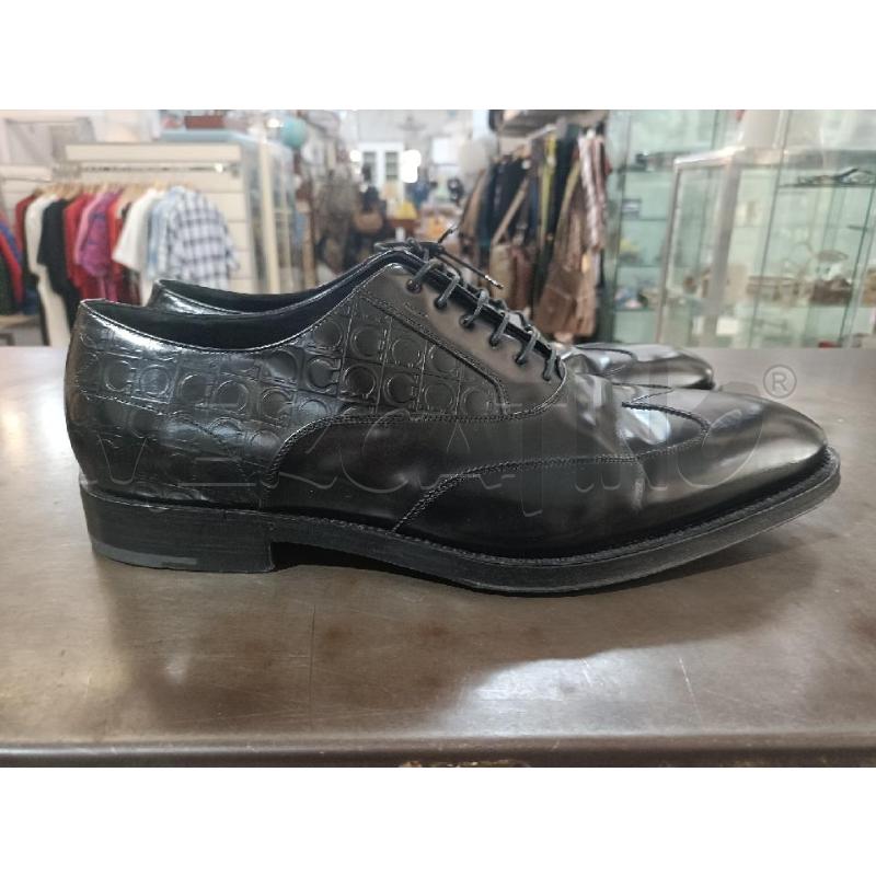 SCARPE UOMO PELLE NERA SALVATORE FERRAGAMO | Mercatino dell'Usato San  benedetto del tronto 4