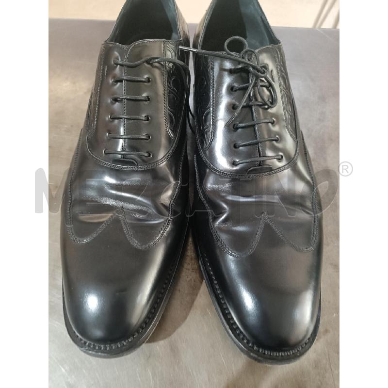SCARPE UOMO PELLE NERA SALVATORE FERRAGAMO | Mercatino dell'Usato San  benedetto del tronto 5