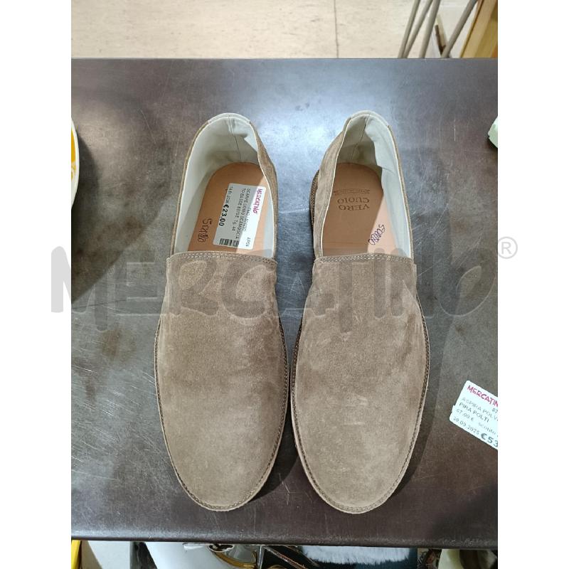 SCARPE UOMO SCAMOSCIATO BASSE BEIGE | Mercatino dell'Usato San  benedetto del tronto 1