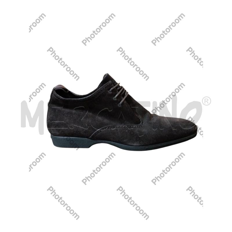 SCARPE UOMO SCAMOSCIATO MARRONE TESTONI  | Mercatino dell'Usato San  benedetto del tronto 1