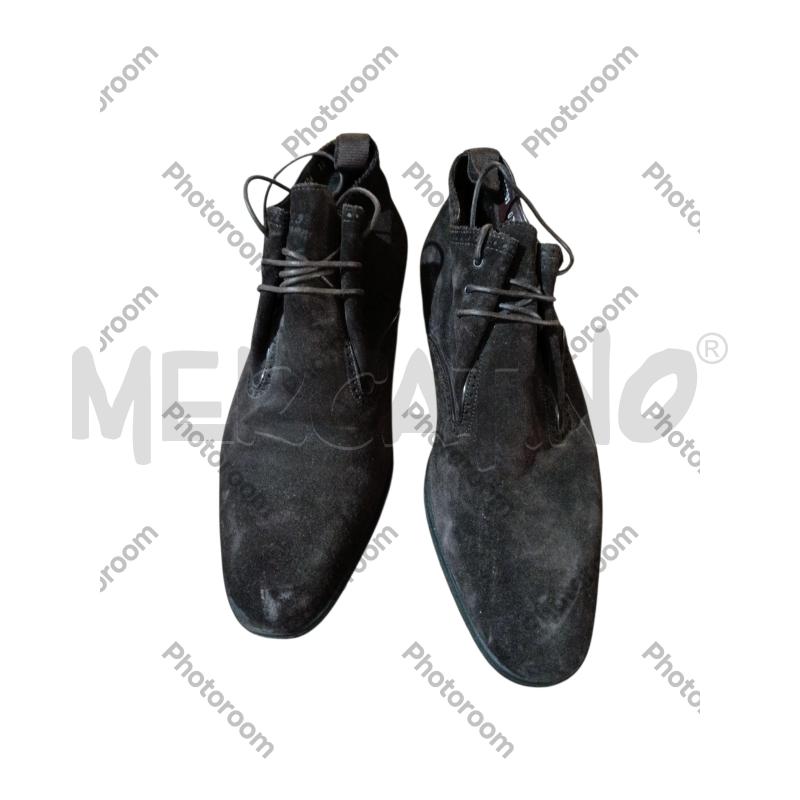 SCARPE UOMO SCAMOSCIATO MARRONE TESTONI  | Mercatino dell'Usato San  benedetto del tronto 2