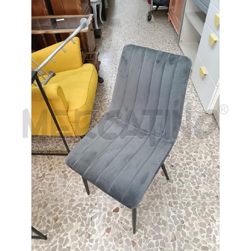 SCRIVANIA NERA CXON SEDIA GRIGIA | Mercatino dell'Usato San  benedetto del tronto 2