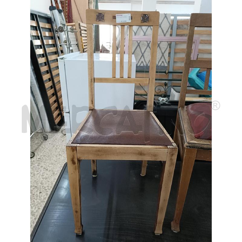 SEDIA LEGNO VINTAGE | Mercatino dell'Usato San  benedetto del tronto 1