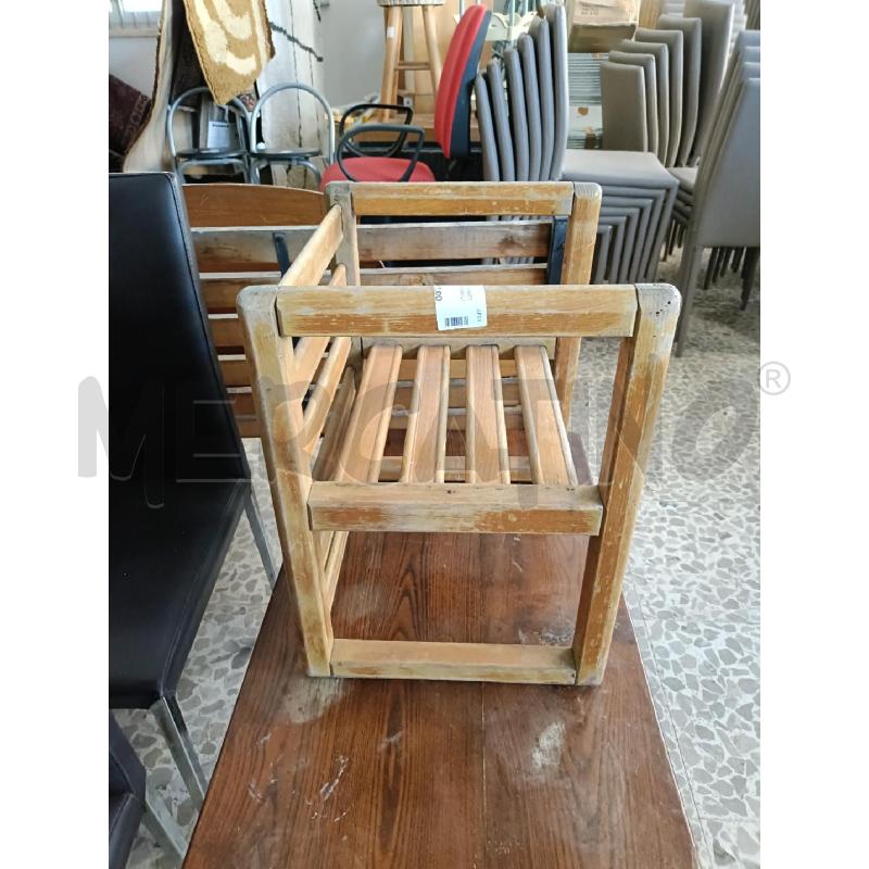 SEDIOLINA IN LEGNO LISTARELLE | Mercatino dell'Usato San  benedetto del tronto 2