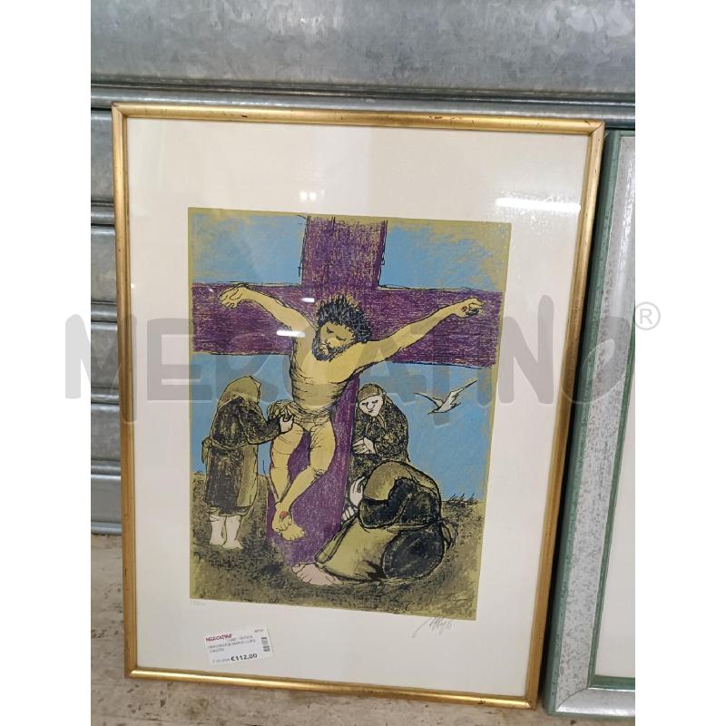 SERIGRAFIA MARIO LUPO CRISTO | Mercatino dell'Usato San  benedetto del tronto 1