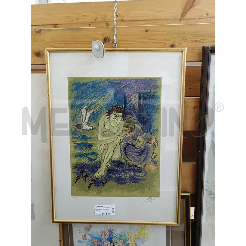 SERIGRAFIA MARIO LUPO CRISTO | Mercatino dell'Usato San  benedetto del tronto 3