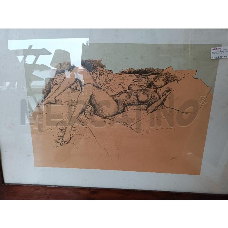 SERIGRAFIA PROVA D'AUTORE  GUTTUSO 100X70 | Mercatino dell'Usato San  benedetto del tronto 1