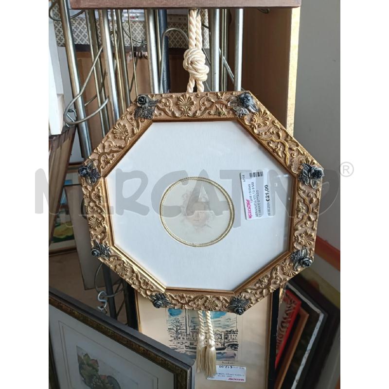 SERIGRAFIA VOLTO BIMBI CORNICE OTTAGONALE | Mercatino dell'Usato San  benedetto del tronto 1