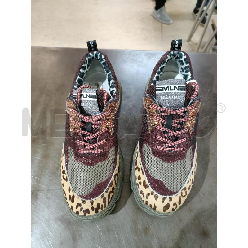 SNEAKERS DONNA MELINE BORDEUAX LEOPARDATA | Mercatino dell'Usato San  benedetto del tronto 2