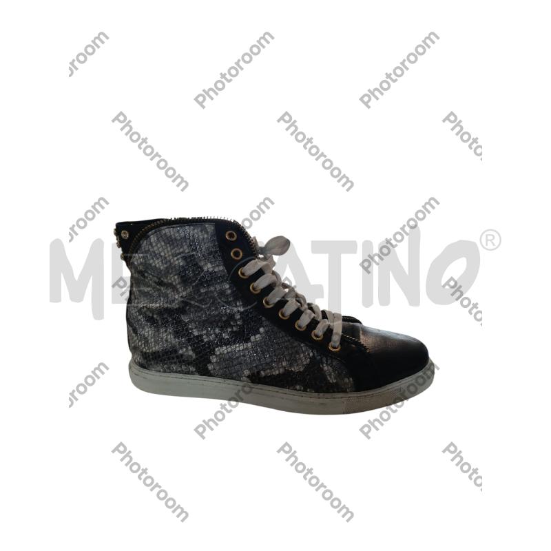 SNEAKERS DONNA PITONATE ARGENTO EXCLUSIF | Mercatino dell'Usato San  benedetto del tronto 1