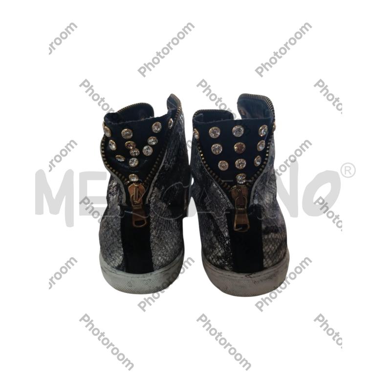 SNEAKERS DONNA PITONATE ARGENTO EXCLUSIF | Mercatino dell'Usato San  benedetto del tronto 3