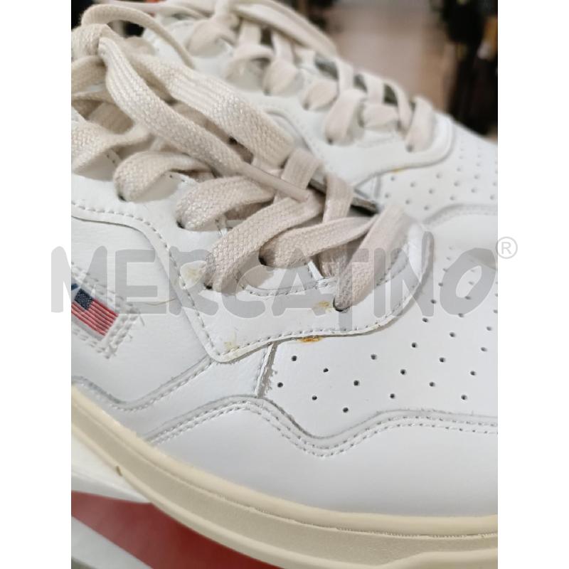 SNEAKERS UOMO BIANCHE AUTRY 01 LOW MAN LEAT | Mercatino dell'Usato San  benedetto del tronto 3