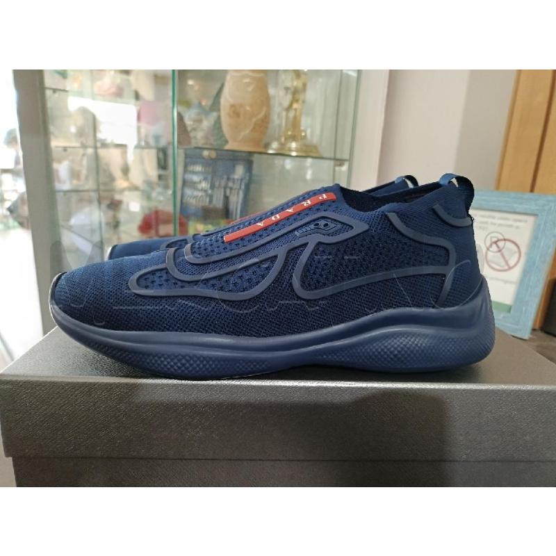 SNEAKERS UOMO BLU PRADA  | Mercatino dell'Usato San  benedetto del tronto 2