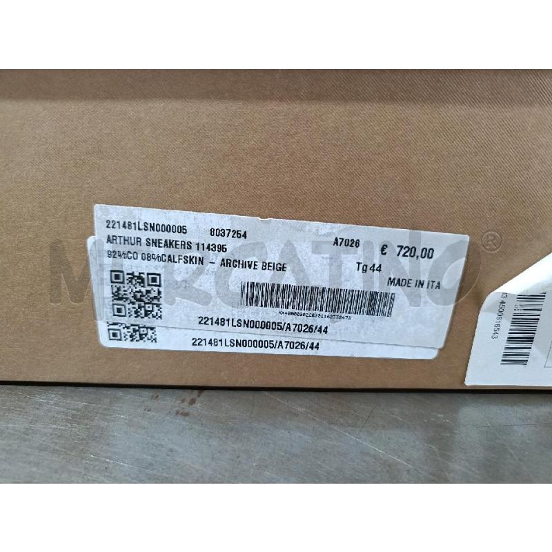 SNEAKERS UOMO BURBERRY BIANCO CHECK | Mercatino dell'Usato San  benedetto del tronto 5
