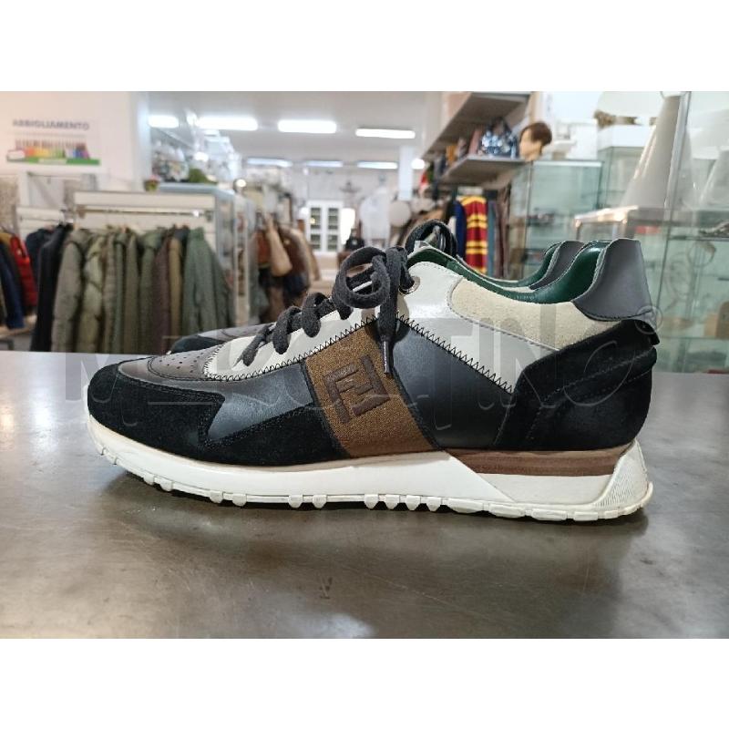 SNEAKERS UOMO FENDI NERO BIANCO VERDE | Mercatino dell'Usato San  benedetto del tronto 2