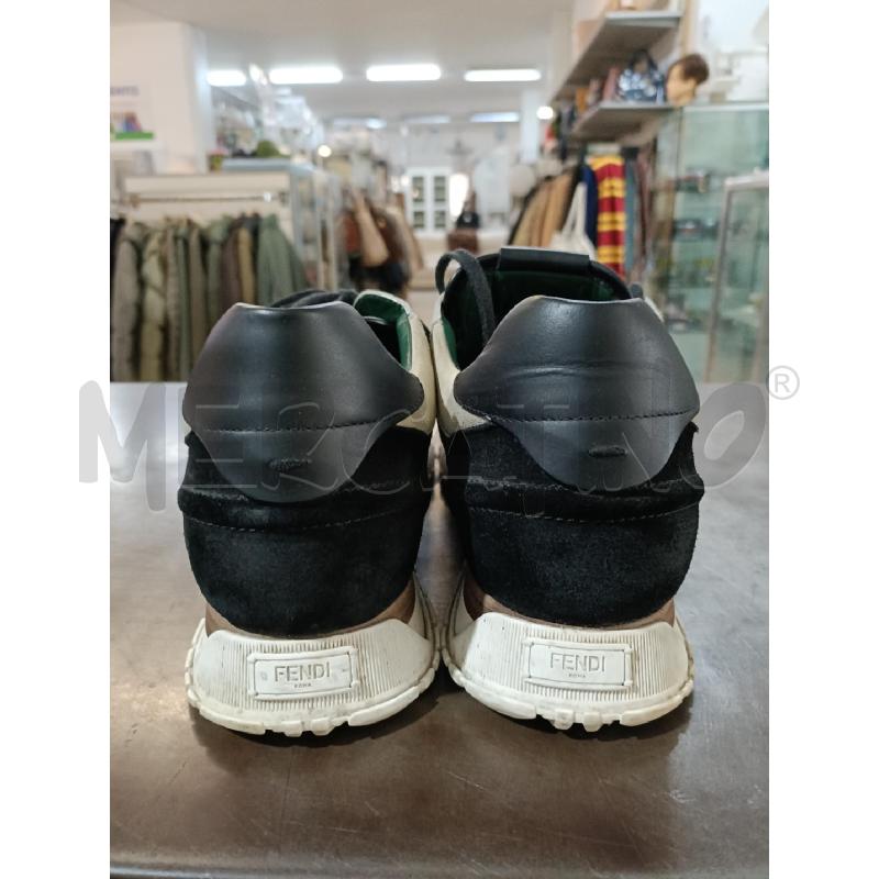 SNEAKERS UOMO FENDI NERO BIANCO VERDE | Mercatino dell'Usato San  benedetto del tronto 3